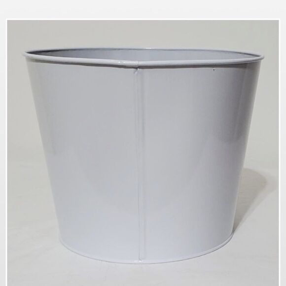 Hello Spring Flower Pot White Bucket - Picture 9 of 11